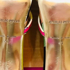 Pucci open toe sandal high heels